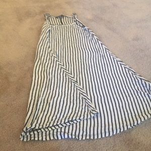 Mid length spaghetti strap dress